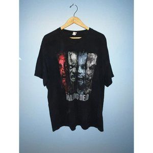 VTG Men The Walking Dead 2014 short sleeve Graphic T-shirt size XXL Black